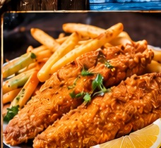 Fish Dinner with Fries